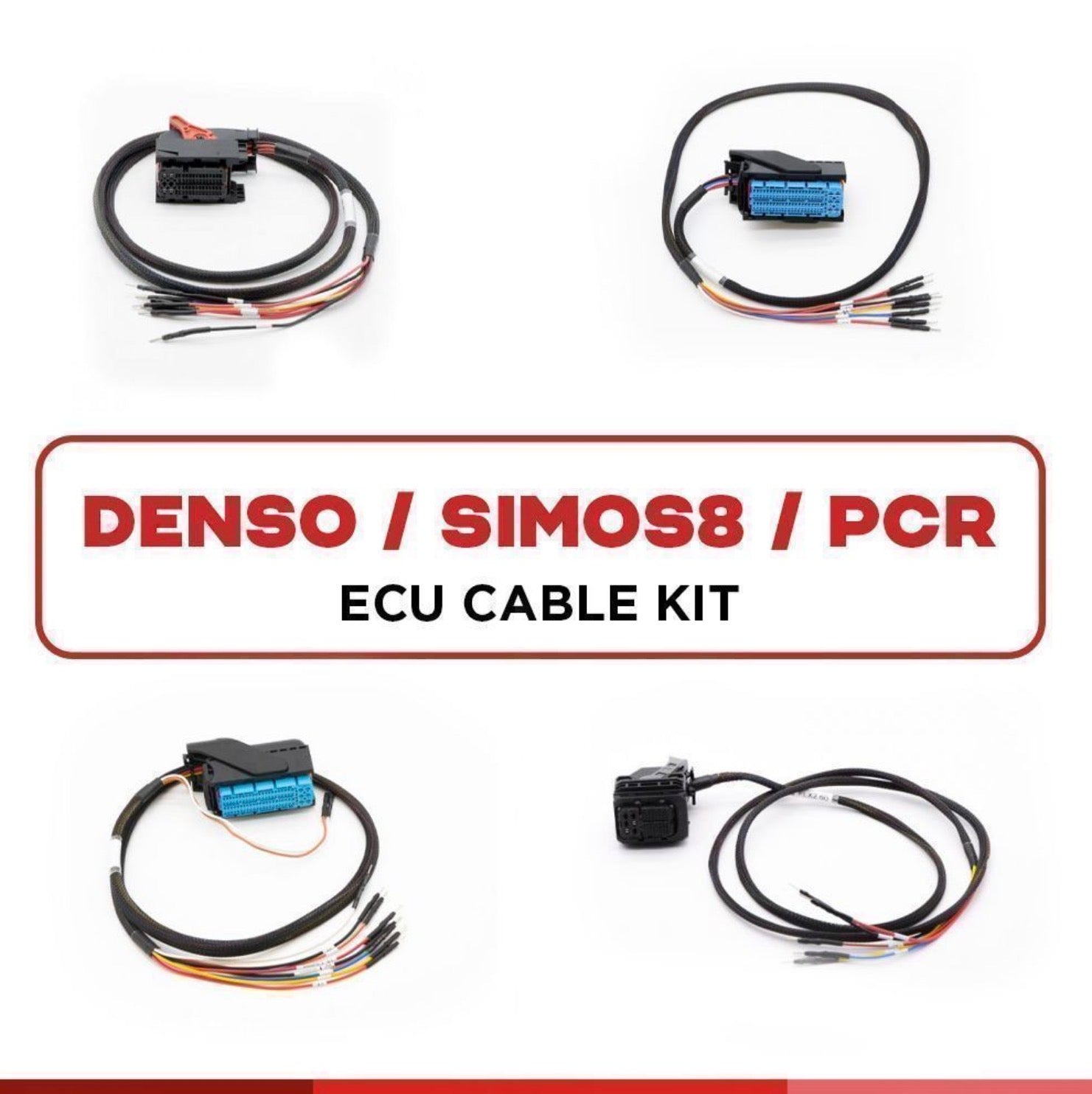 Denso / Simos8 / PCR ECU cable kit